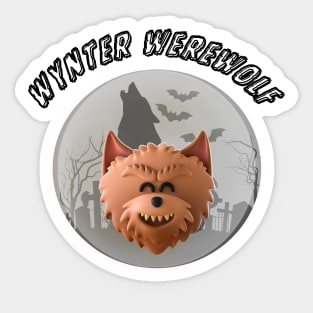 Wynter Werewolf Sticker